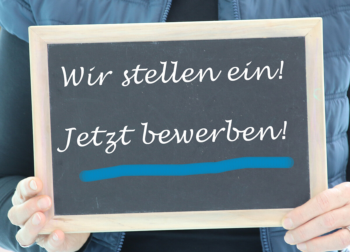 Wir stellen ein